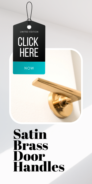 Satin Brass Door Handles