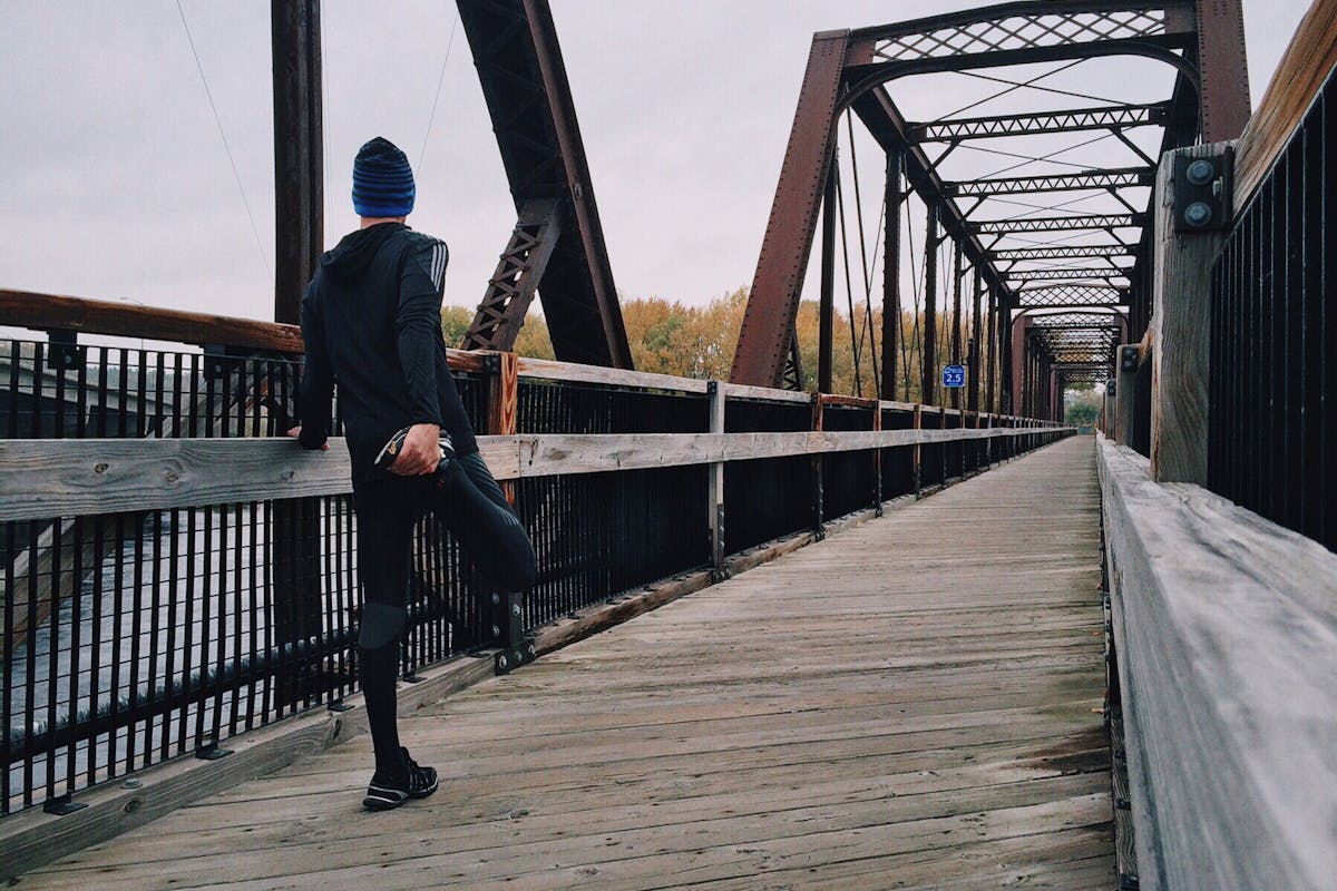 man jogging